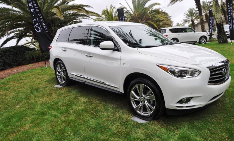 Инфинити qx60 белый