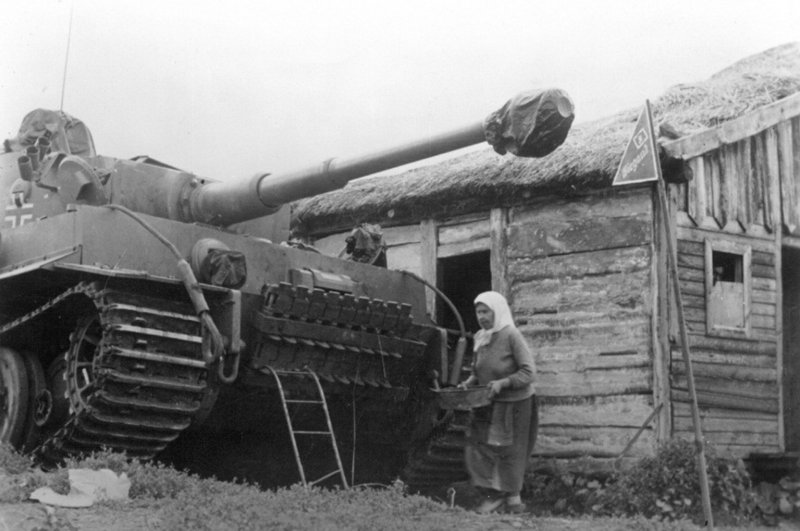 Танк тигр Курск 1943