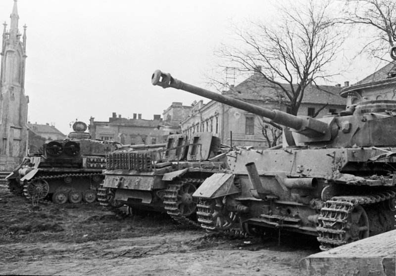 Секешфехервар Венгрия 1945