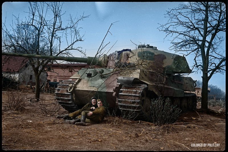 Танк тигр 1945