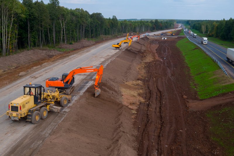 Реконструкция трассы м7 в Нижегородской области 2020
