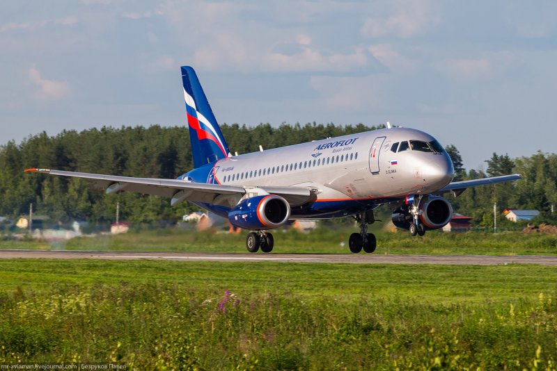 Суперджет 100 Аэрофлот