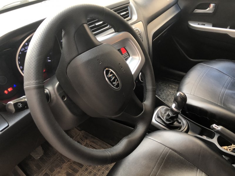 Kia Rio 3 перешить руль