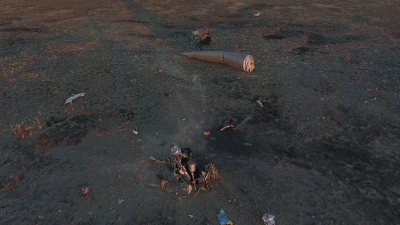 Ракета отпадают ступени