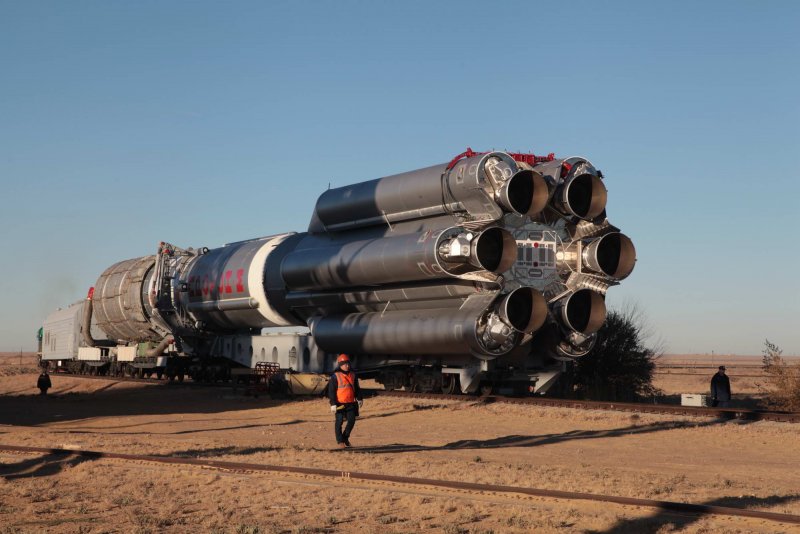 Упавшие первые ступени ракет Протон