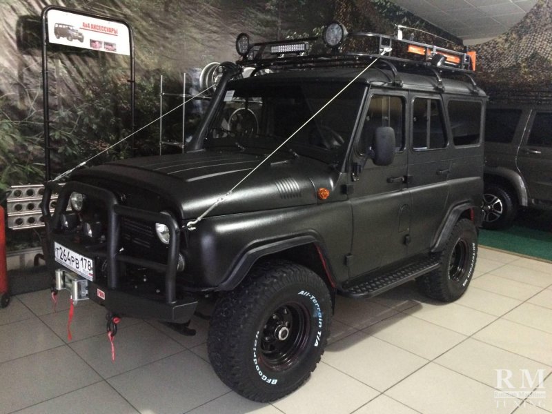 УАЗ Хантер черный Раптор