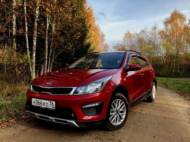 Kia Rio XLINE 2021 Red