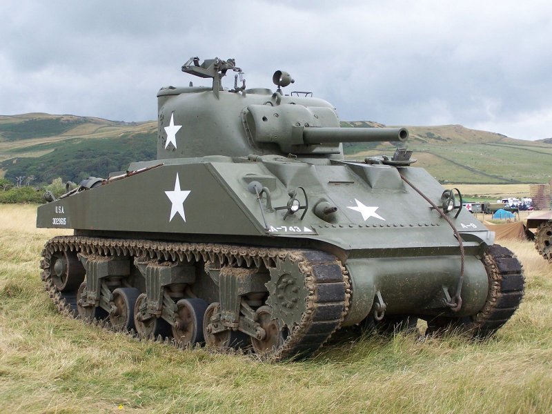 Американские танки м4 Шерман