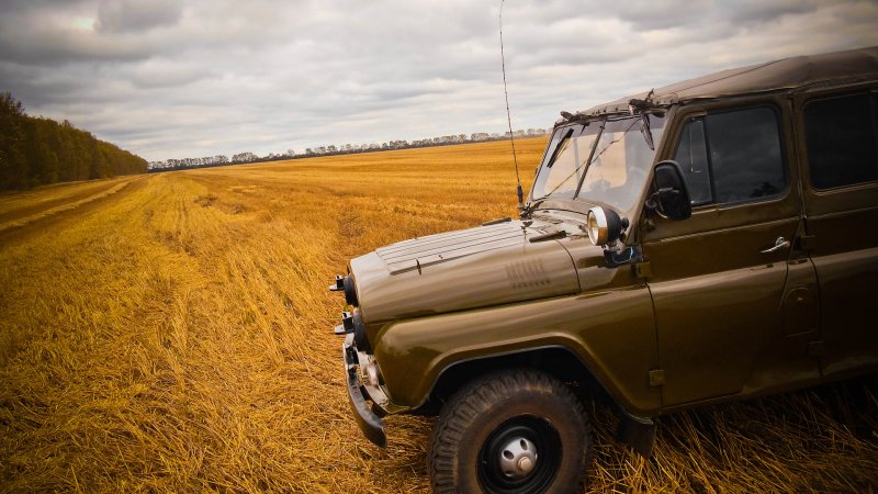 УАЗ 31512 синий