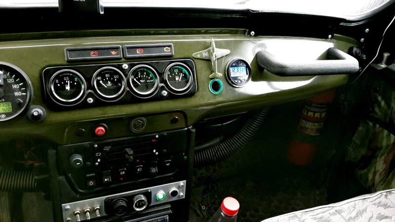 УАЗ 469 Хантер салон