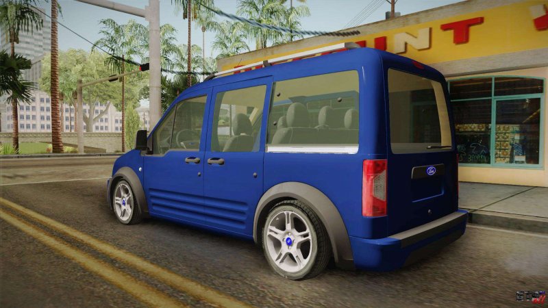 Ford Transit connect Blackline