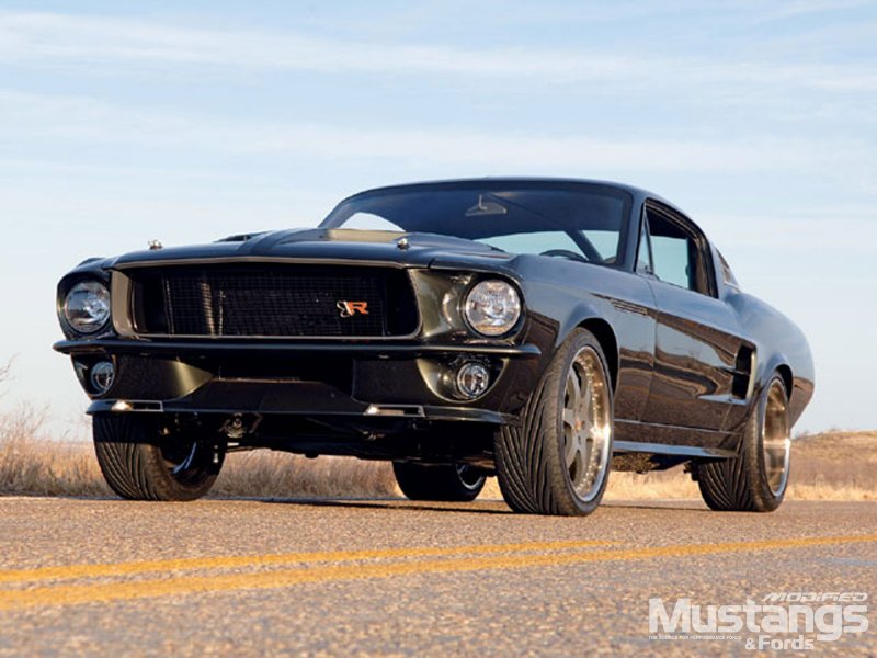 Ford Mustang 1967 старый