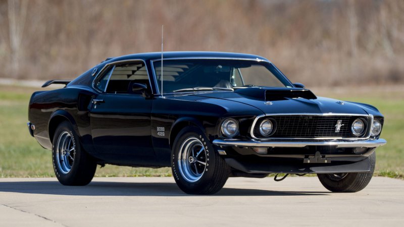 Ford Mustang Fastback 1969 Black