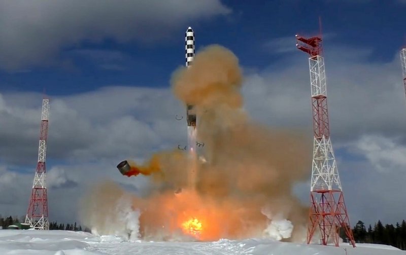 Новая Российская ракета Сармат Avantgarde
