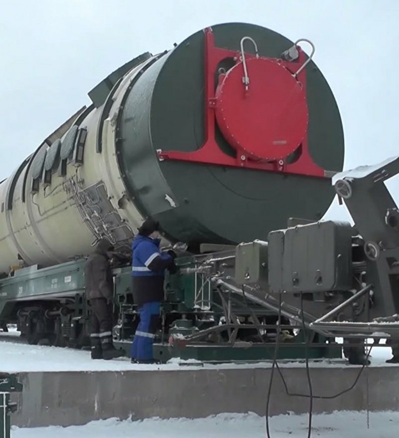 Российская ракета Сармат