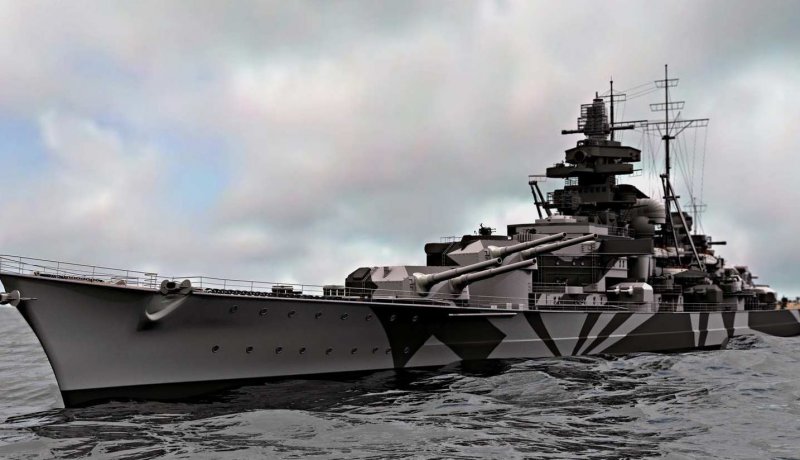 Кригсмарине линкор Тирпиц