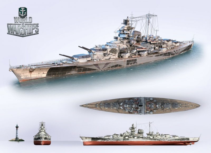 Revell 05160 Tirpitz Platinum Edition