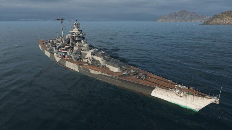 Сборная модель Revell Battleship Bismarck (05098) 1:700