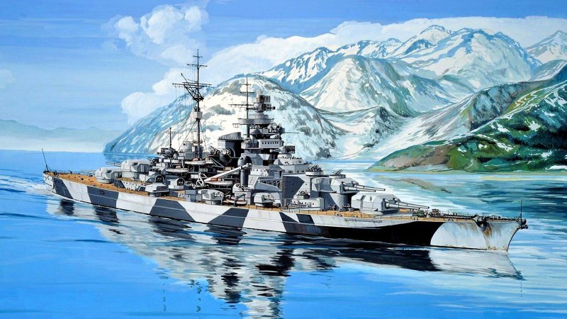 Revell 05160 Tirpitz Platinum Edition