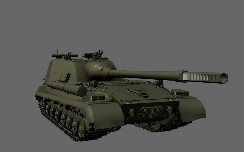 Пт САУ объект 268 танк