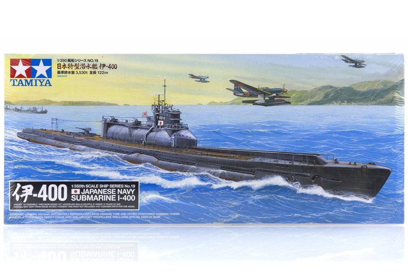 Японская подводная лодка i-400 Tamiya, 1/350