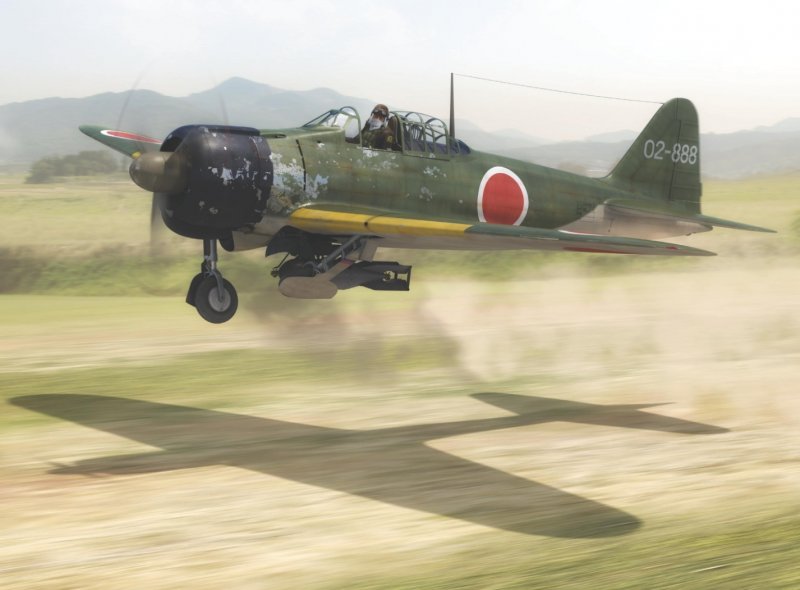 A6m Zero ил 2 Штурмовик