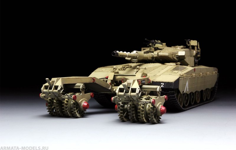 TS-005 1/35 Merkava MK.3 Baz w/Nochri Dalet mine Roller System