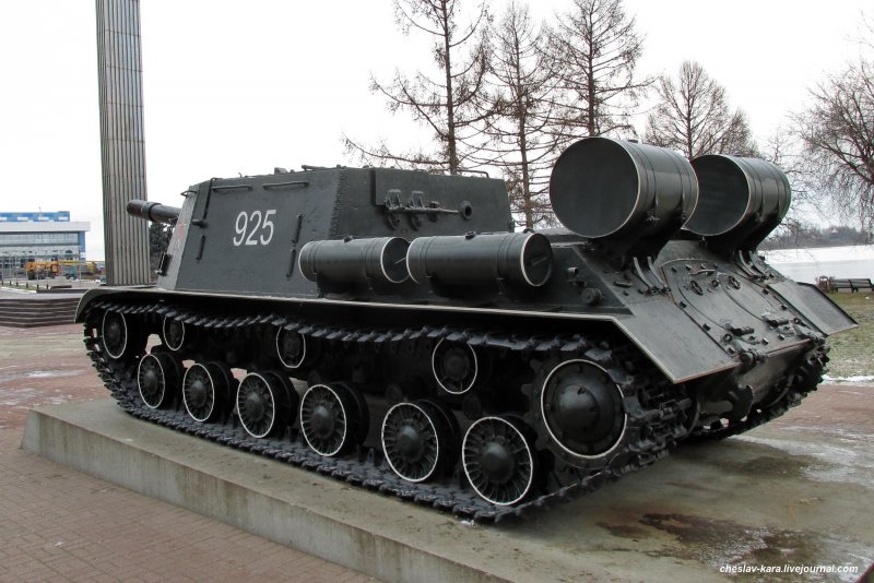 Маска орудия ИСУ-152