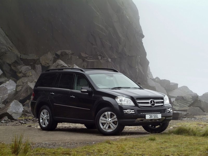 Mercedes gl 500 белый