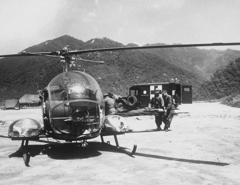 Вертолет Bell 47 1950