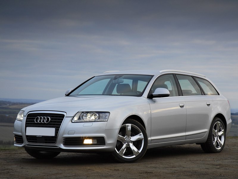 Audi a6 c6 White