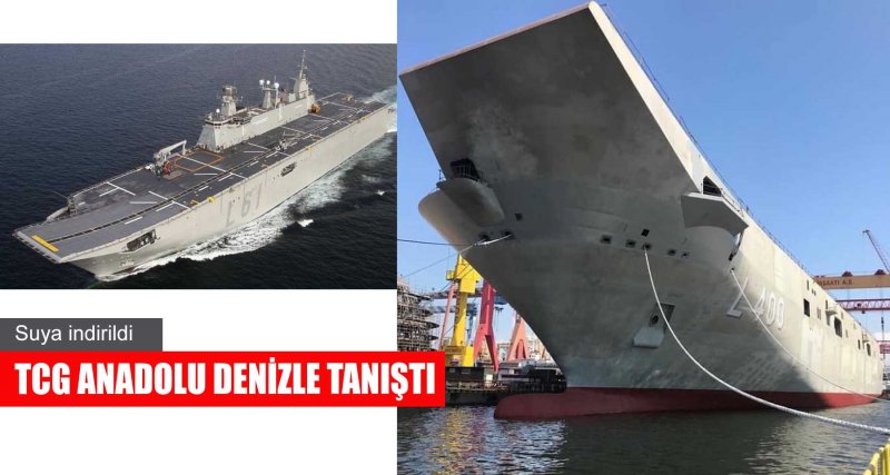 Турецкий авианосец Анадолу