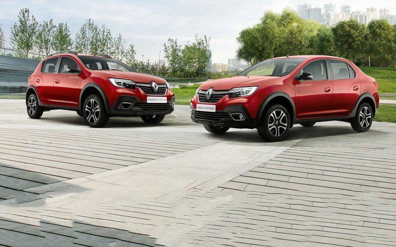 Renault Sandero Stepway City черный