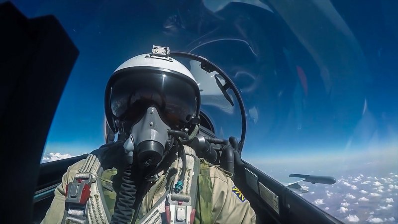 A-10c Thunderbolt II кабина