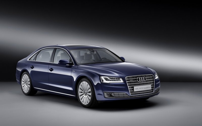 Audi a8 w12 2014