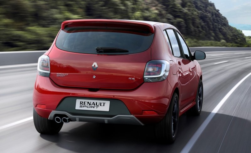 Renault Sandero сзади