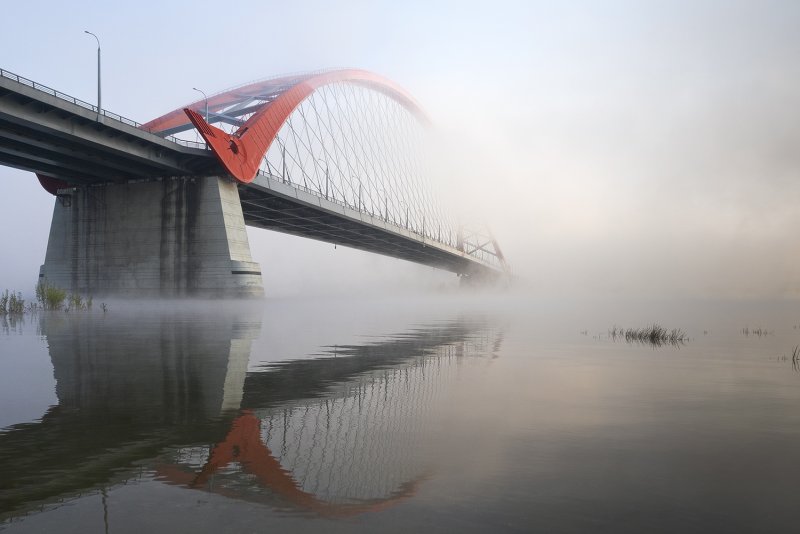 Бугринский мост Новосибирск