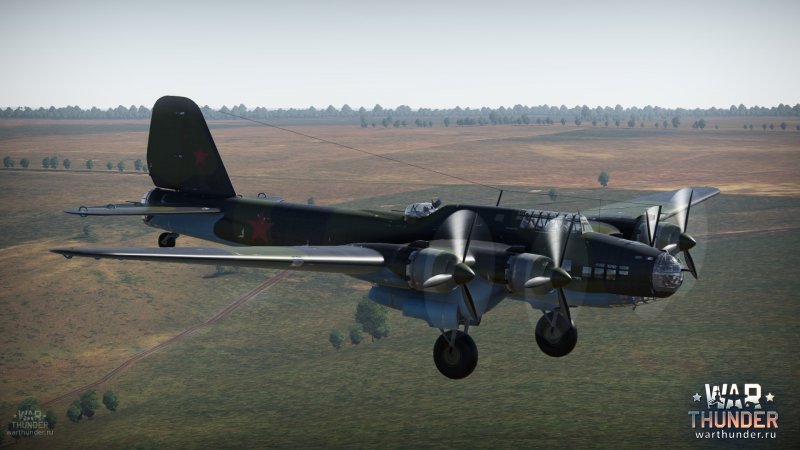 Пе-8 в War Thunder