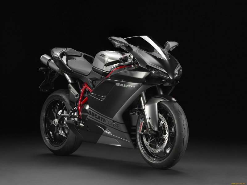 Мотоцикл Ducati черный