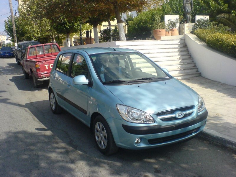 Гетц Хендай 2007 Фиеста сравнение