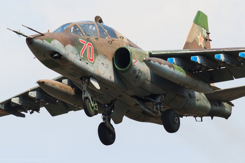Штурмовик Су-25 Грач