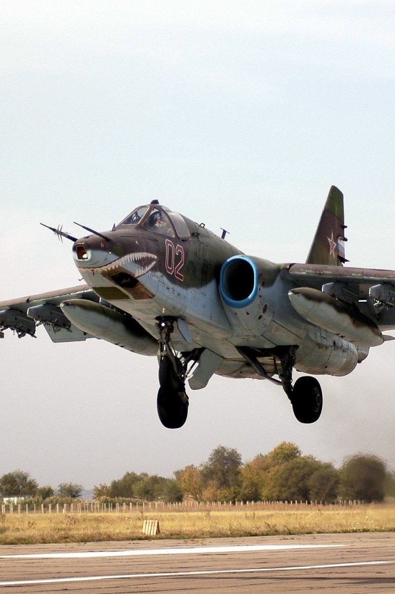 Штурмовик Су-25 Грач