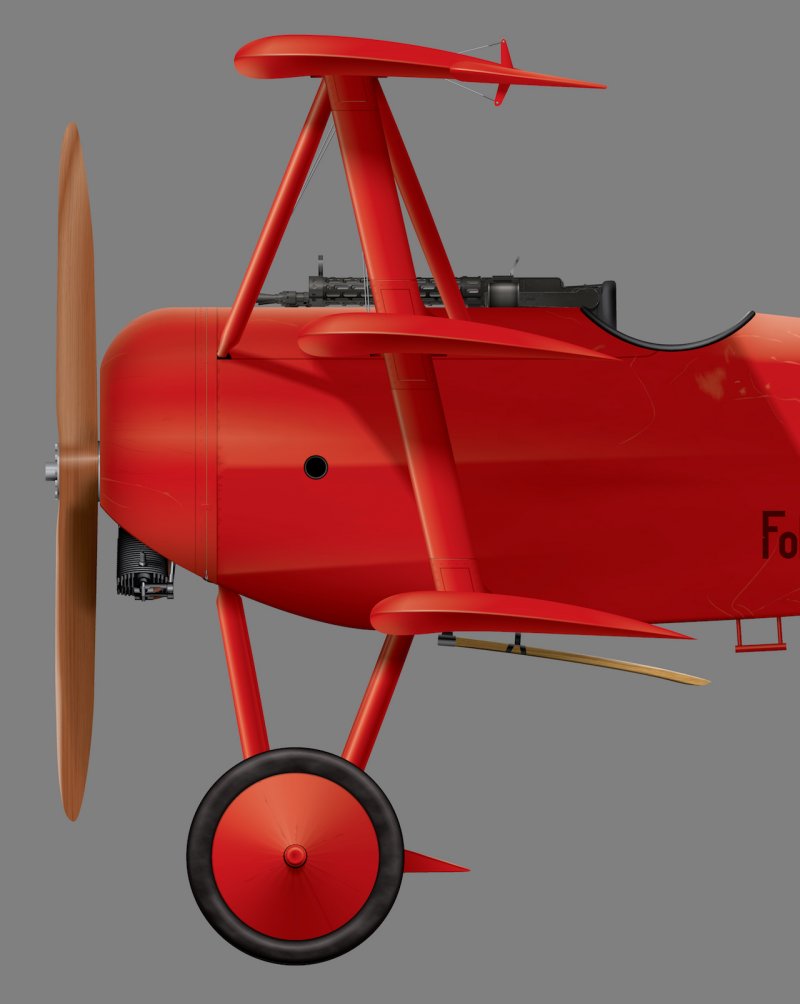Fokker Dr. i пулеметы