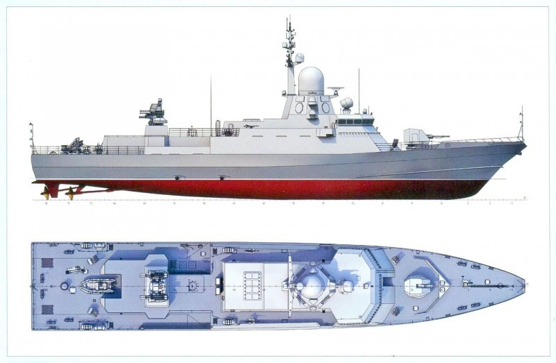 Корвет пр 22800
