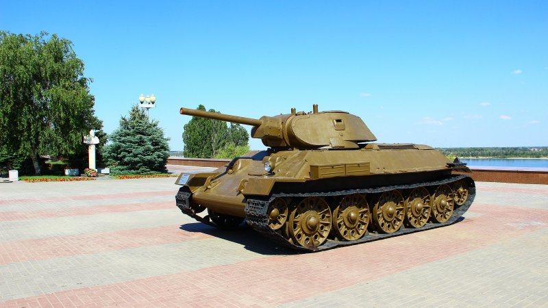 Музей танк т34«площадь памяти»,
