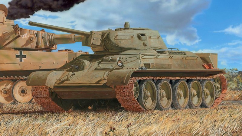 Советский танк т 34