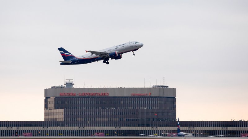 Boeing 747 грузовой в Шереметьево карго