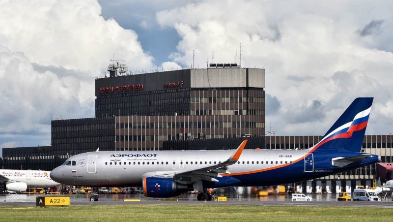 Airbus 320 Aeroflot Шереметьево