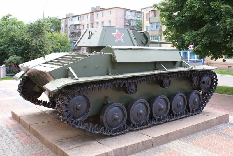 Т-70 С 45-мм пушкой Вт-42