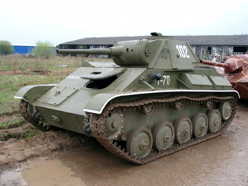 Танк т70 1943